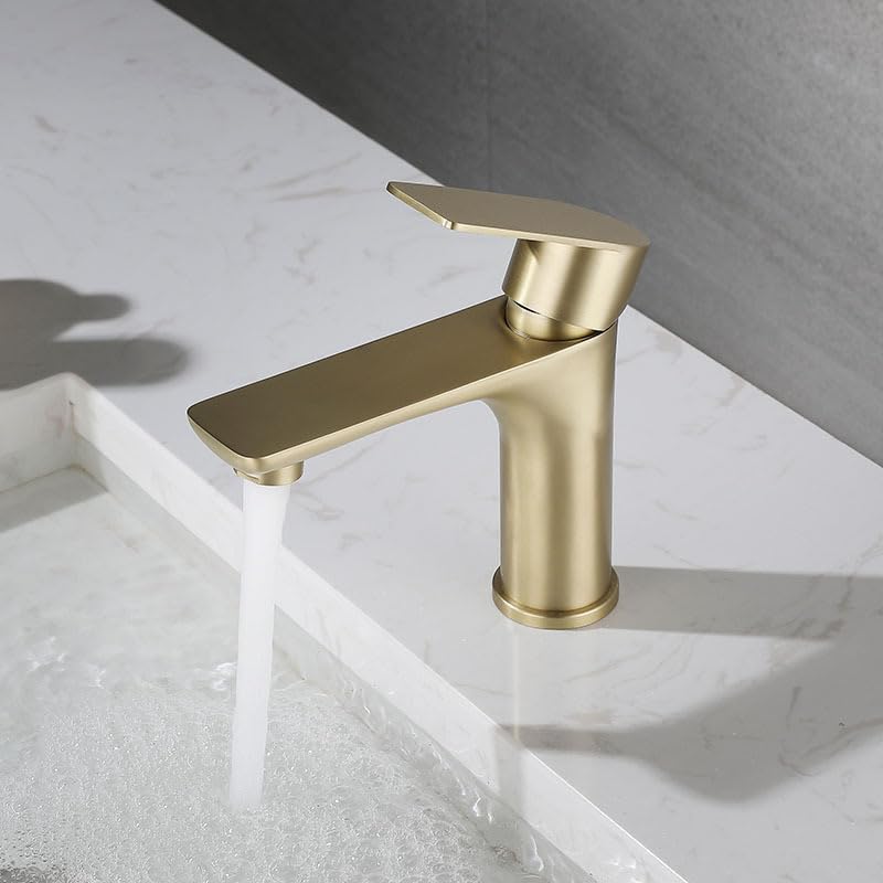 Robinet de lavabo haut pour vasque à poser dans salle de bain zen - 3