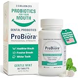 ProBioraPro (Formerly EvoraPro) Oral Probiotic Mints | Support Healthy Teeth and Gums | Freshen Breath | Whiten Teeth | 90 Day Supply (90g)