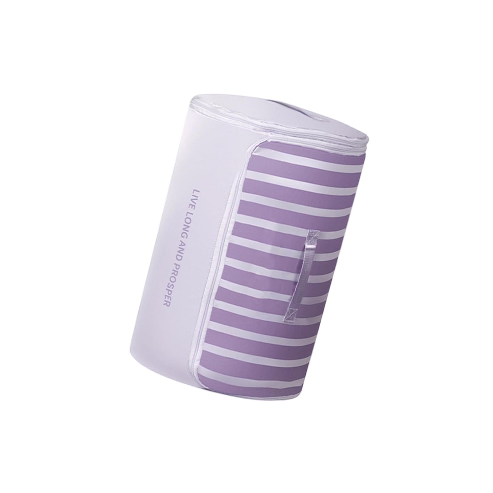 Apglsxy Purple Blanket Storage Container With Reinforced Handles For Quilts Jackets And Seasonal Items Multifunctional Household Planner