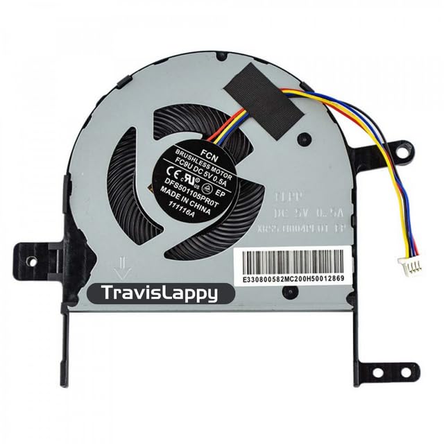 TravisLappy CPU Cooling fan for Asus K510UF-BQ047T Fan Model: DFS531005PL0T P/N : 13NB0FM0P01011 (B0CD7W2TLK) Amazon Price History, Amazon Price Tracker