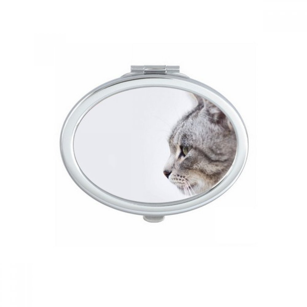 Miroir de poche compact chat pour corriger son maquillage partout