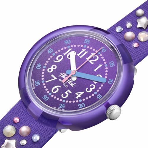 Flik Flak Girl Kids Watch Biosourced Quartz Waterproof Stargazing3