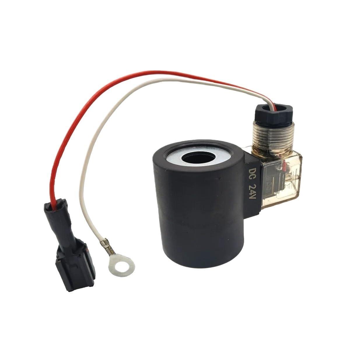 Bobine d'électrovanne hydraulique 16 trous et clapet de cylindre d'excavatrice