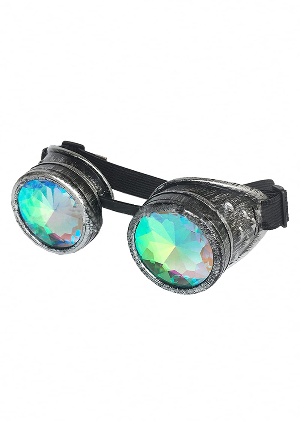 Ulalaza Vintage Steampunk Goggles Glasses Victorian Retro Cyberpunk Gothic Cosplay — image 1