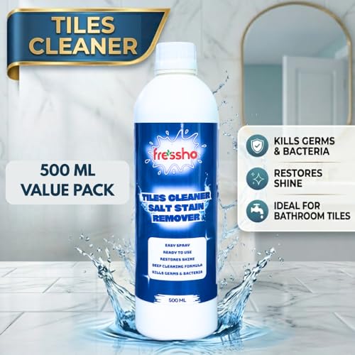 Image of Bathroom Tiles Cleaner (500 ML) | Deep Cleaning Formula for Bathroom Floor & Wall Tiles | Removes Tough Stains, Soap Scum & Hard Water Marks (Pack of 1)