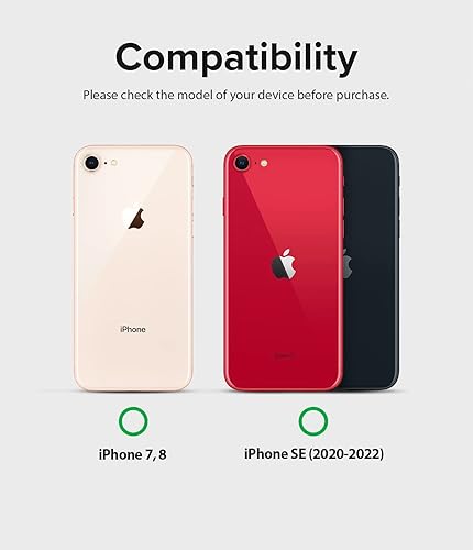 Miniatura 2 de Ringke Fusion-X - Funda compatible con iPhone SE 5G (3 generación, 2022), diseño de camuflaje, parte trasera dura, resistente, a prueba de golpes,