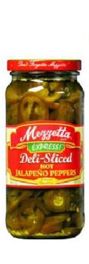 Mezzetta Deli-Sliced Hot Jalapeno Peppers ~ 16 ounces