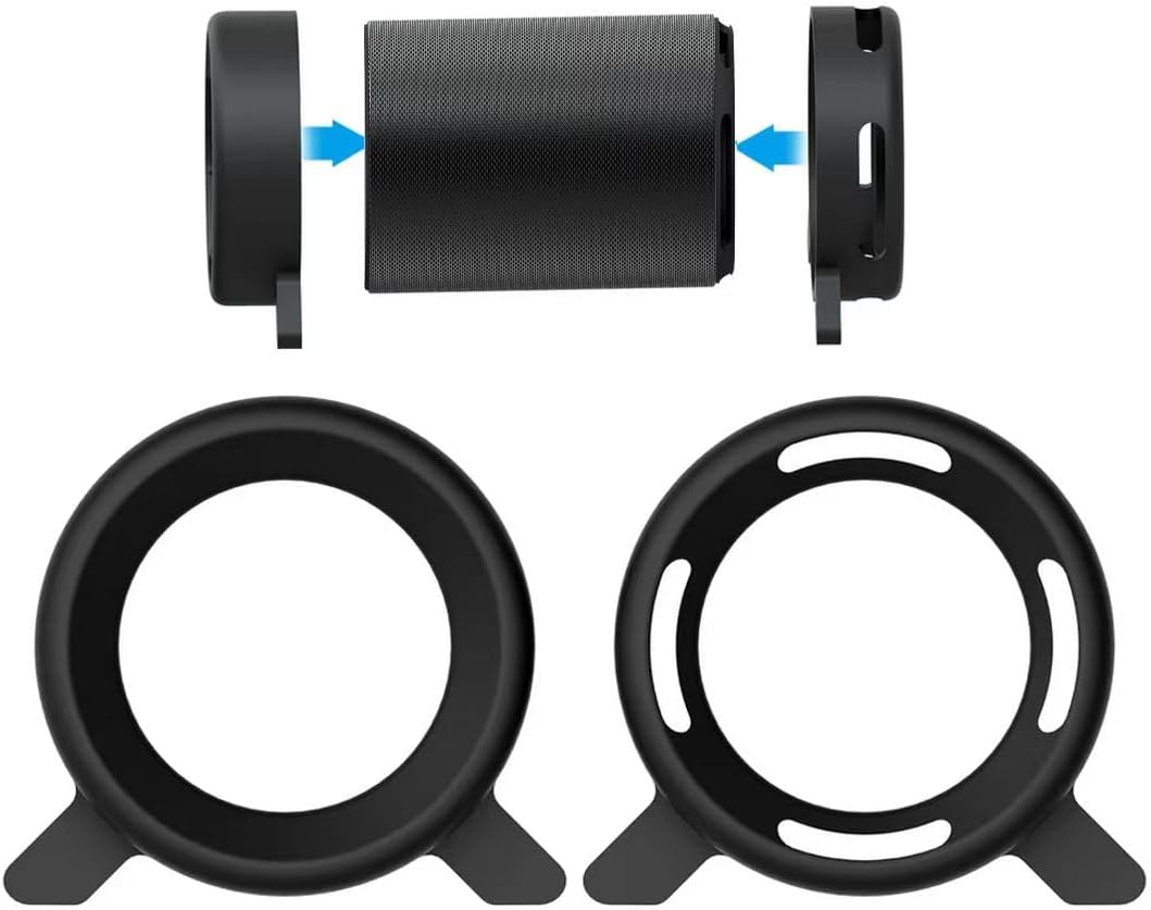 Wearable Silicone Case Shockproof Speaker Cover, Wireless Speaker BYD2693, Carrying Case Protective Cover (Blue) - Image 4