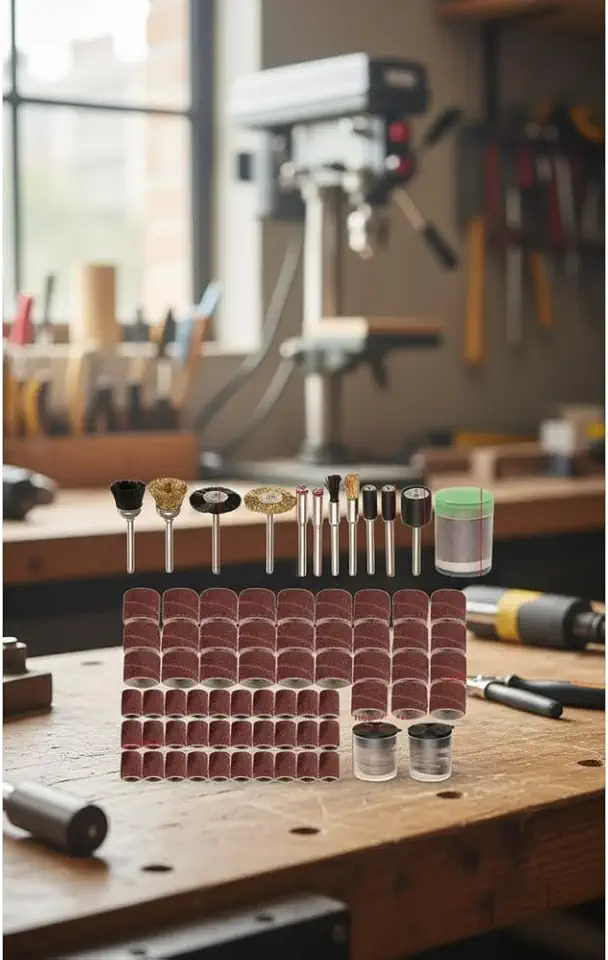 Kit 150 Acessórios Micro Retífica: Corte, Lixe e Dê Acabamento