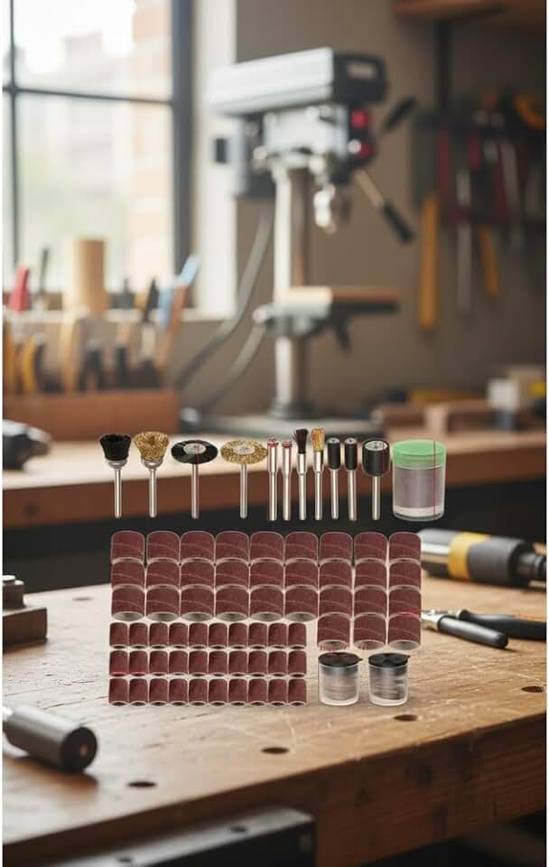 Kit 150 Acessórios Micro Retífica: Corte, Lixe e Dê Acabamento