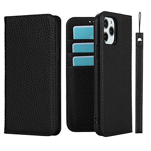 Coque iPhone 11 Pro Max RFID anti-piratage à rabat magnétique
