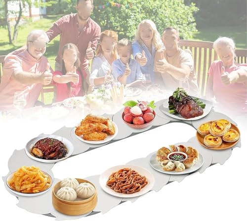 Plateau tournant alimentaire pour éviter de se lever à table