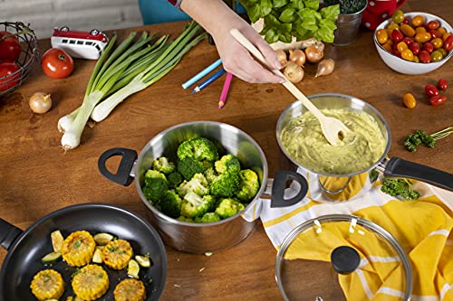 KUHN RIKON Classic Induction Stainless Steel Saucepan, 16 cm/1.5 Litre, Silver, 16cm/1.5L - Image 3