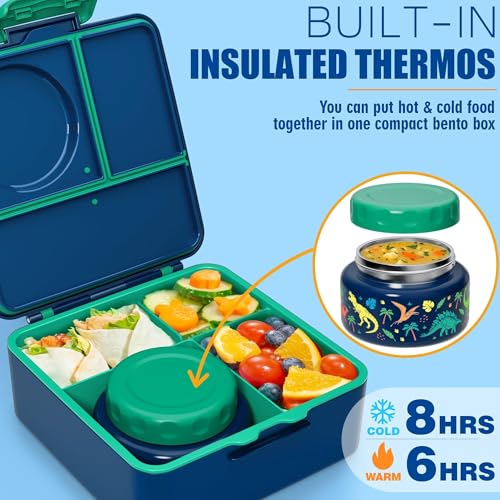 Fimibuke MSFH-001 Bento Box For Kids Adult, Bpa Free & Leakproof Toddler Lunch Box thumb #1