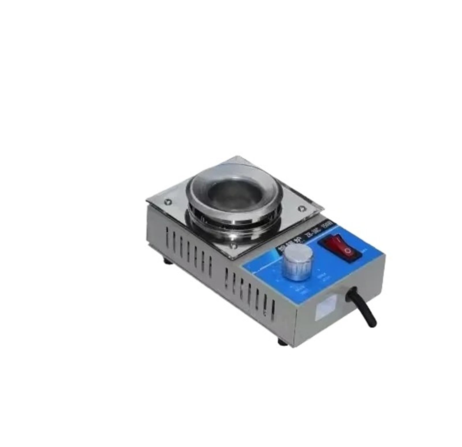 150W Solder Pot Tin Melting Furnace Thermoregulation Soldering Desoldering Bath 38mm 200~450 Centigrade