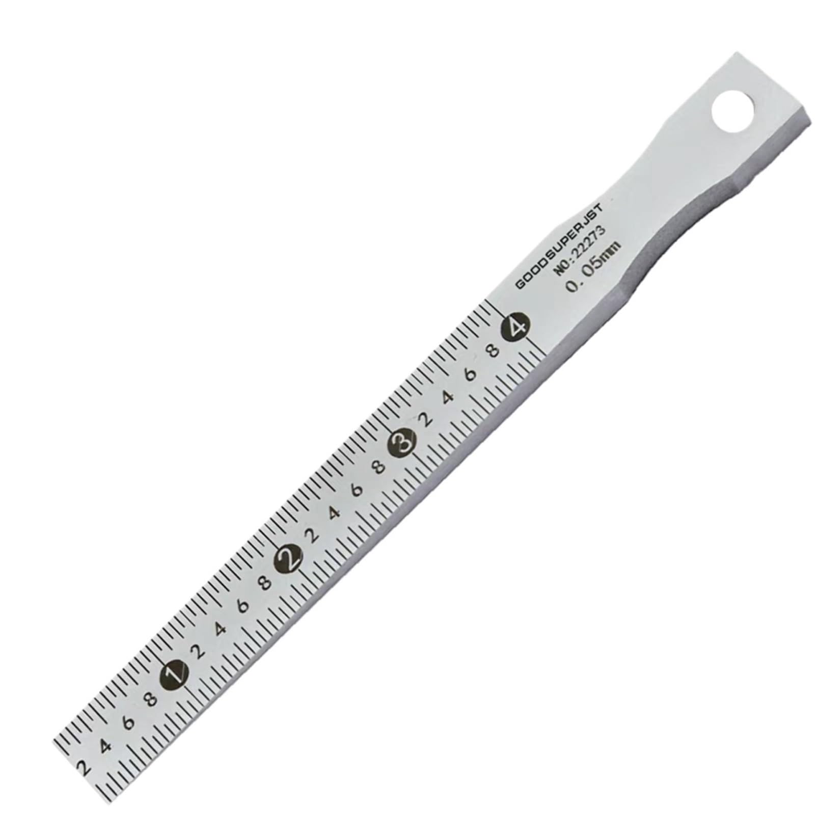 Stainless steel gap size measure feeler tapered gauge wedge Scale line small fast measuring readings vernier narrow space seam(0.2-4mm)