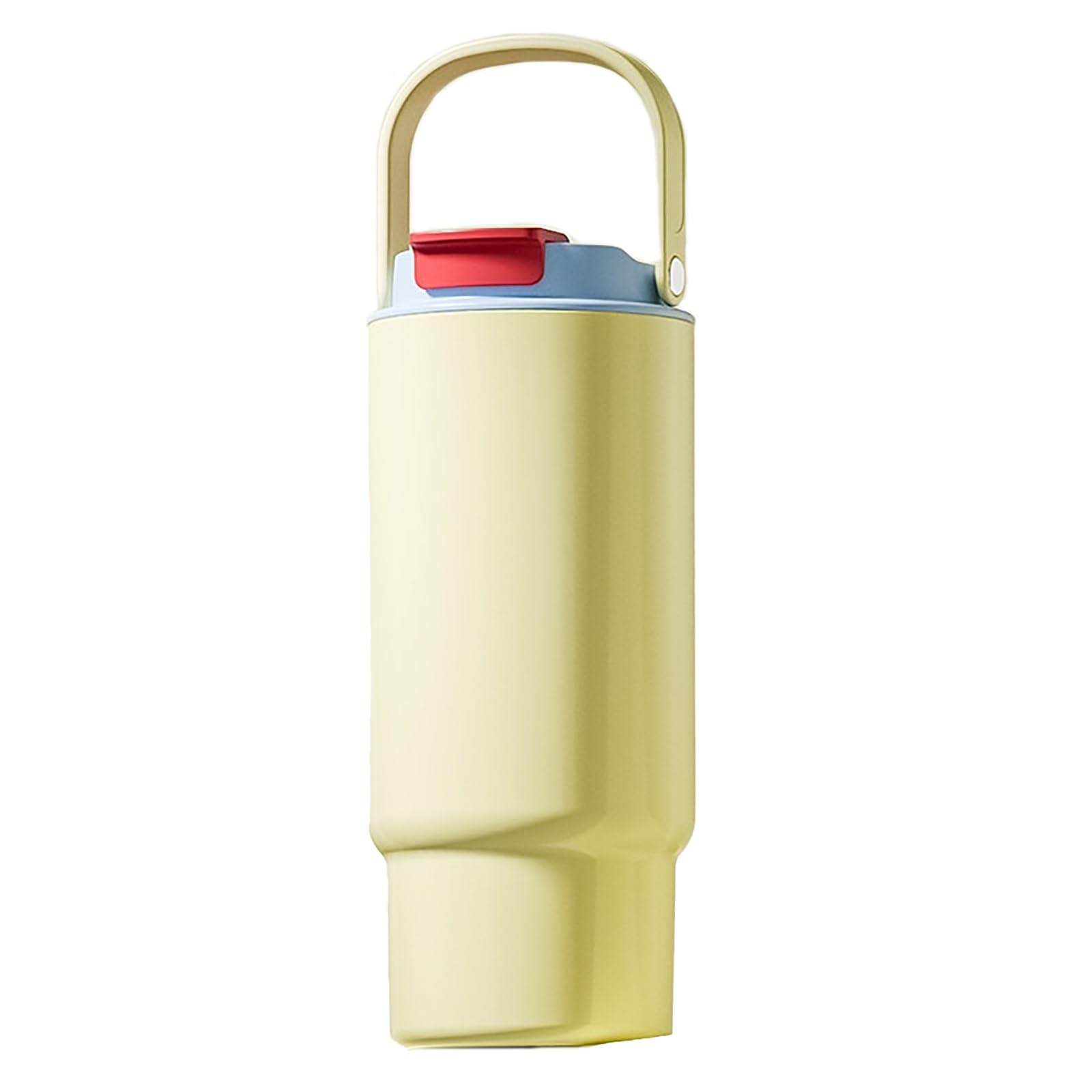 Kubek Ze Słomką, Izolowany Termicznie, Odporny Na Rozlanie I Przeciekanie, Łatwy W Czyszczeniu, Idealny do Szkoły, Na Trening, Do Pracy I W Podróż(Yellow)