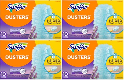 Image of Swiffer Dusters Multi-Surface Duster Refills, Lavender Scent, 10 Count (Pack of 4)