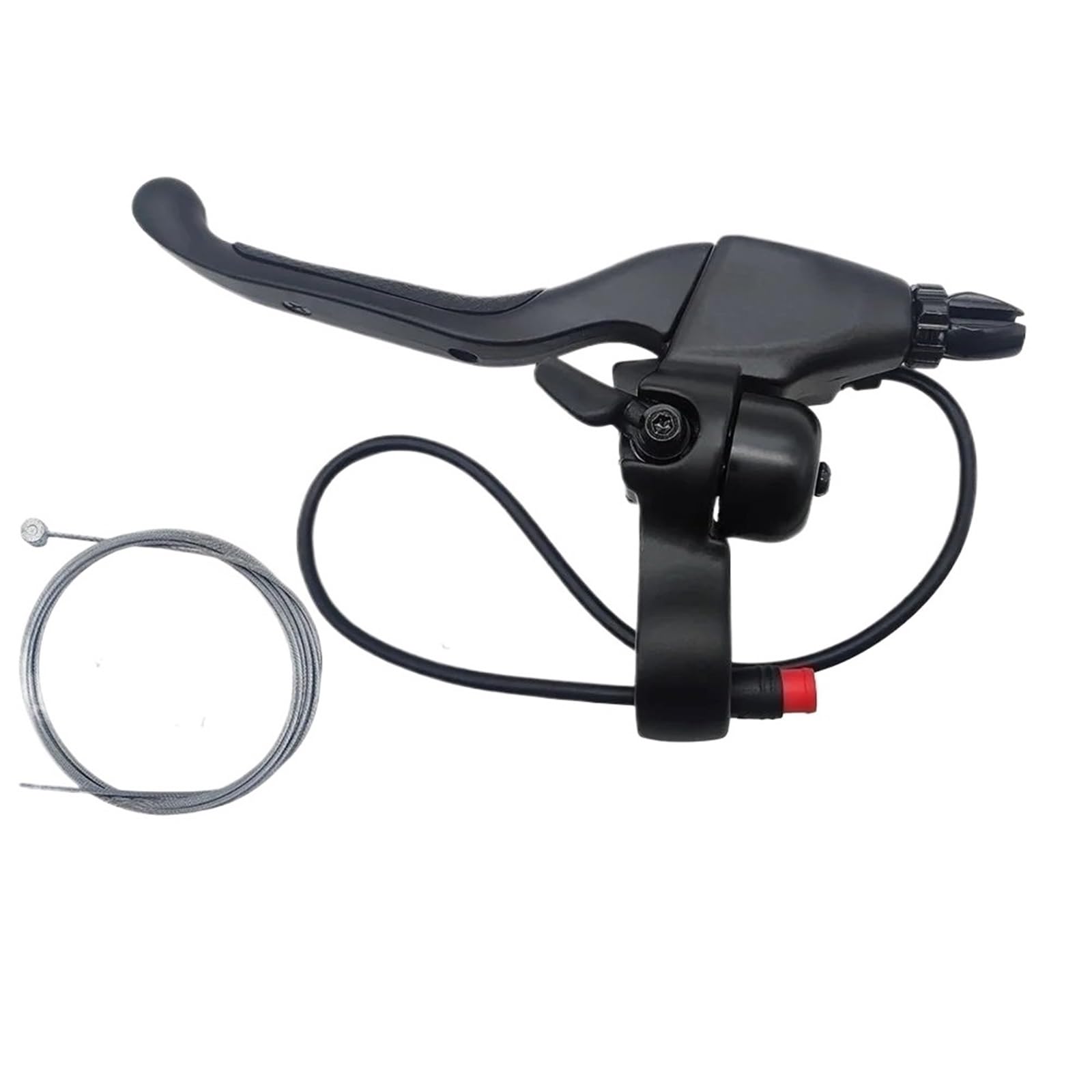 Oauwyuba Left -Square Port Bike Brake Rear Drum Bike Scooter Brake Lever Bike Bicycles 22.2Mm With Bell Fit For Bicycles V-Brake C-Brake Line-Brake Drum-Brake(Left -Square Port)