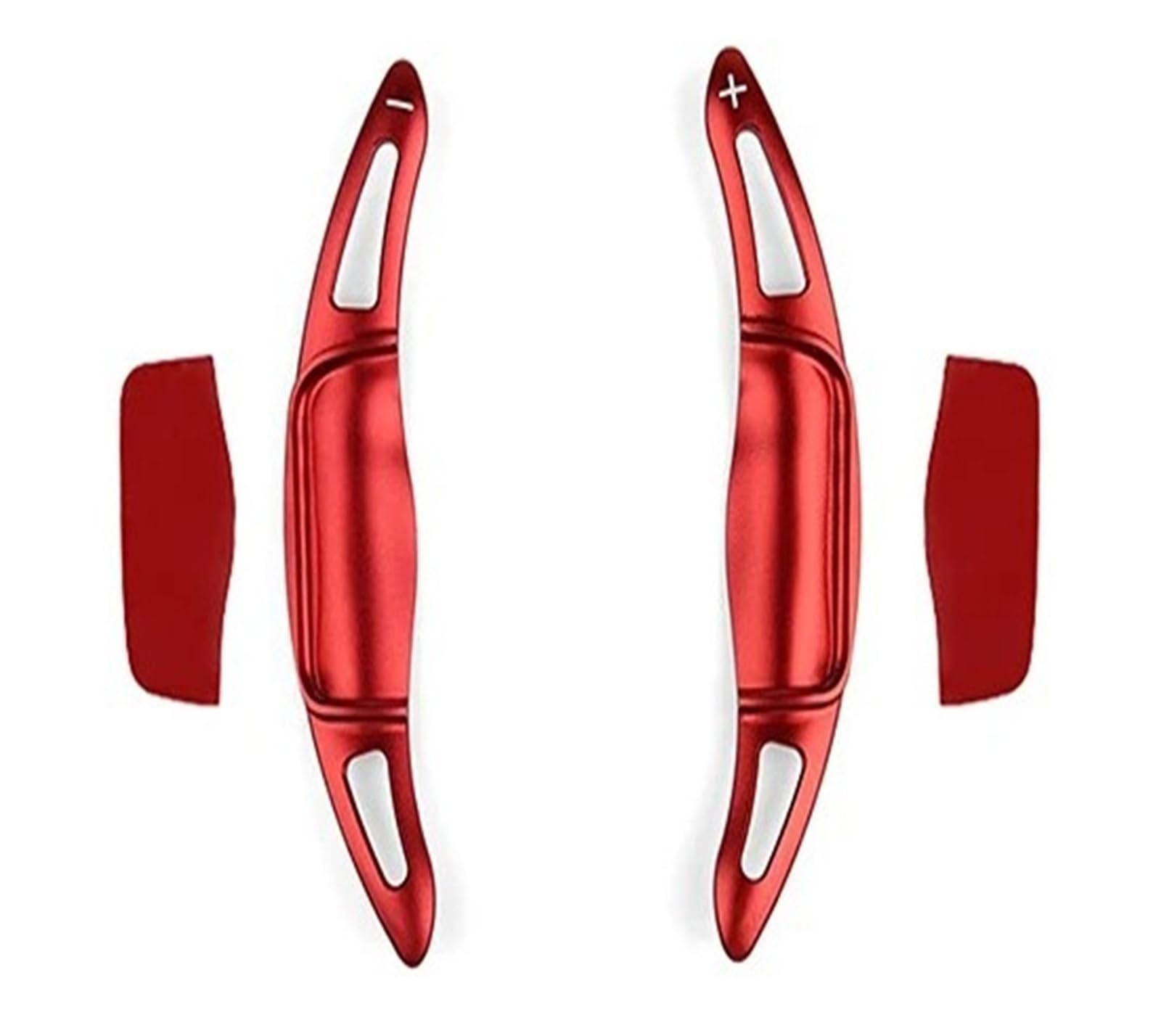 Xxiucj Car Paddle Shifter Extensions for Toyota for Corolla for Camry for RAV4 for Avalon 2019-2022 Car Steering Wheel Paddle Shifter Extension(Red 1 Pair)