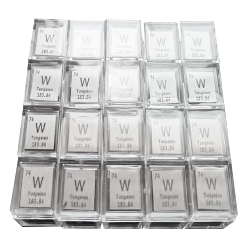 Generic TUNGSTENCUBE003 Tungsten Metal High-Density Cube Industrial 99.95% Pure Tungsten Element Sample Specifications thumb #5