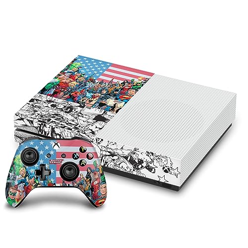 Sticker Xbox One S Justice League pour masquer et protéger la console