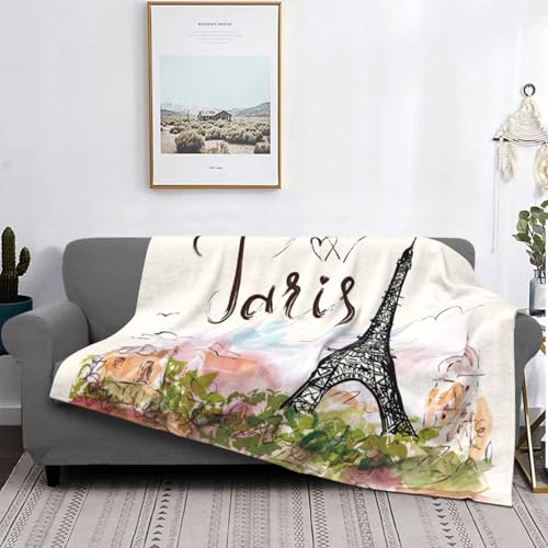 Couverture canapé Tour Eiffel, l'idée cadeau déco parfaite - 5