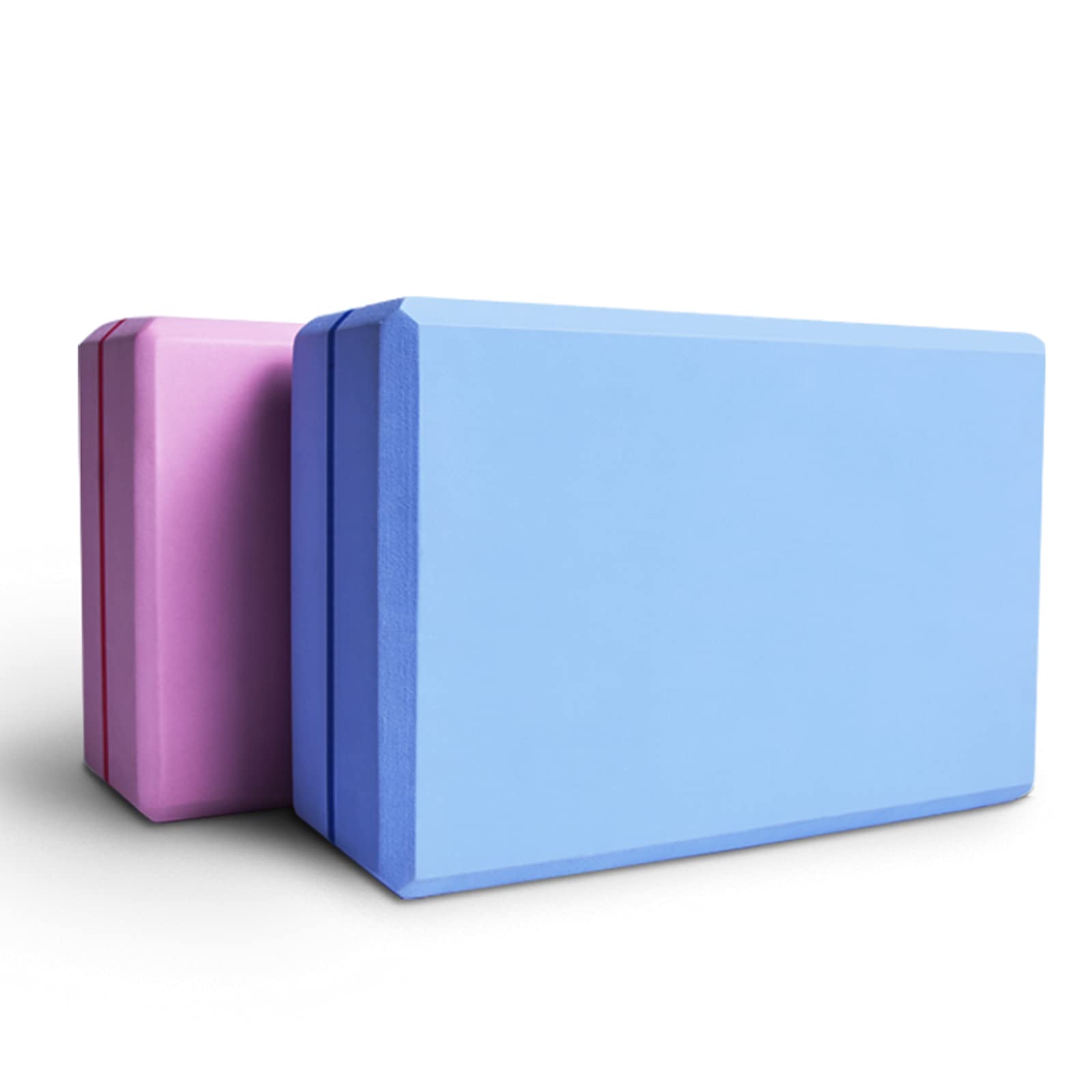 Blocchi Yoga Reehut 2 Pezzi - Schiuma Eva Alta Densità, Antiscivolo, 23x15x10 Cm, Verde Scuro - Foto 4