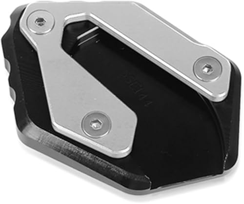 Miniatura 20 de CNC aluminio Motorcycle For Yamaha MT-07 MT Mt07 Moto Cage 2015-2023 Kickstand Foot Side Stand Extension Pad Support (Color : Black MT07)