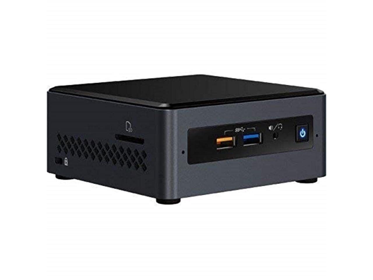 VERGEENO Celeron NUC7CJYH Fully Loaded Mini PC Kit (Powered by Intel Celeron J4005, 2C/2T, 8GB DDR4 RAM, 500GB SSD, Win 10/11 Pro Included)