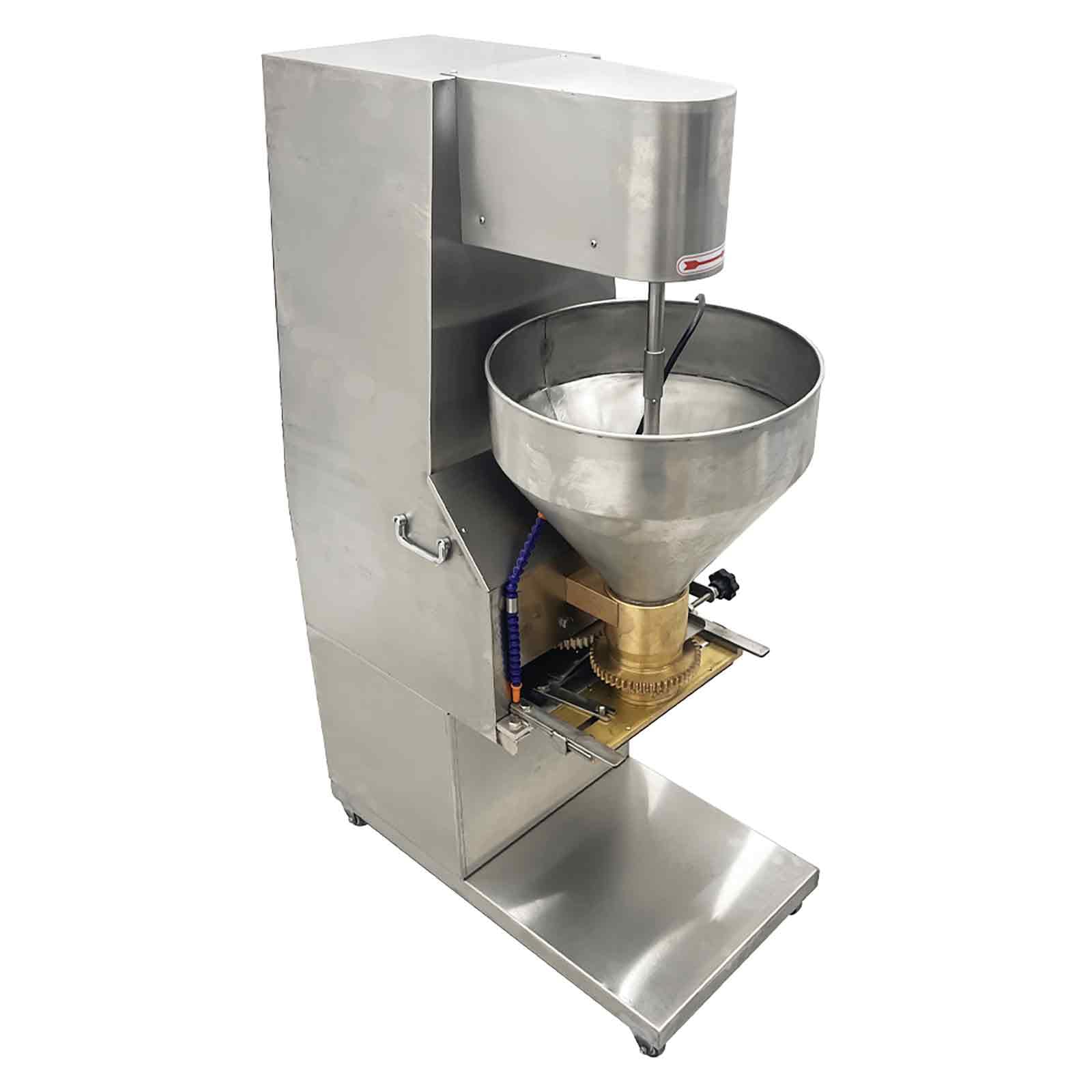 BEILOCKERY 110V 1.1KW Commercial Meatball Forming Machine with Four Models 45/50/55/60mm, 260 Meat Balls/Min, for Meat/Fish/Beef Balls, Stainless Steel