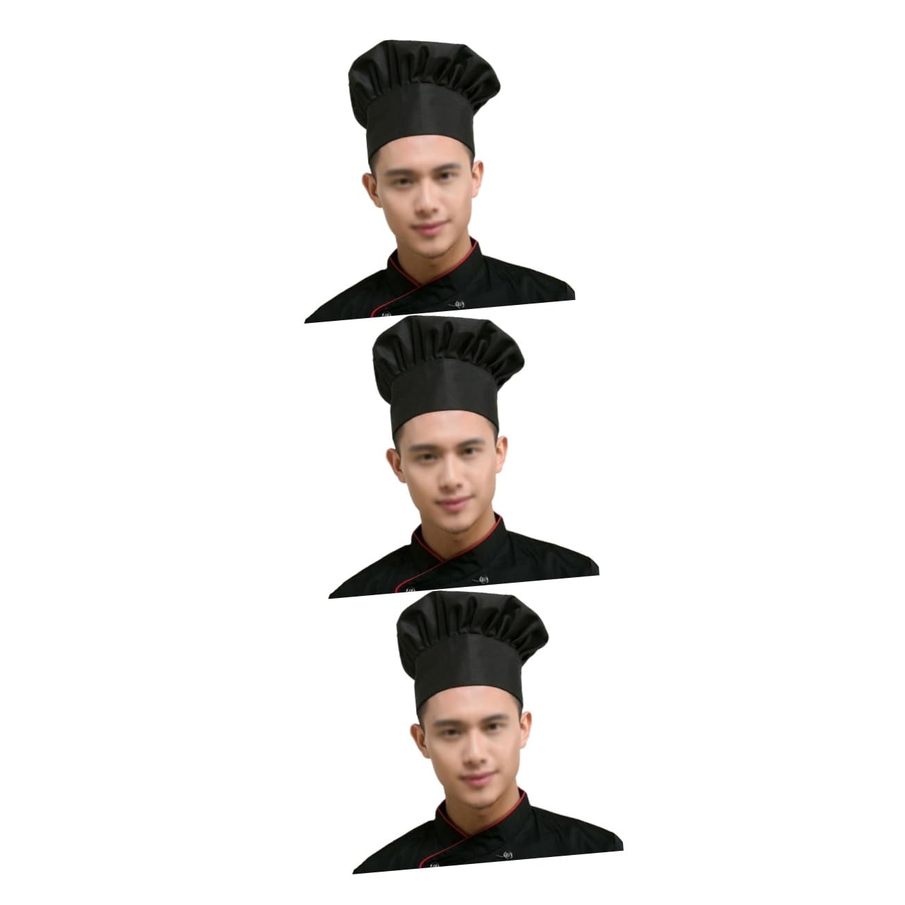 Gorra De Cocinero Sombrero De Restaurante Cocinar Black