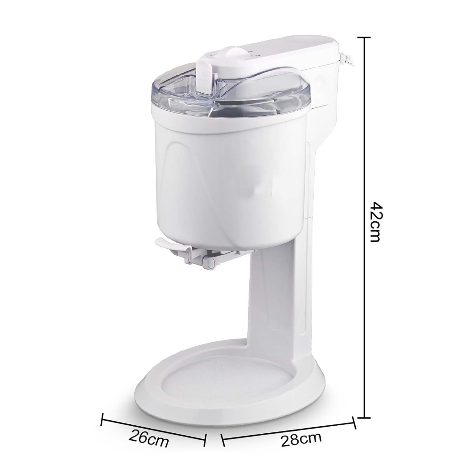 Macchine per Gelato, Rivestimento Rimovibile per Alimenti, Facili da Pulire, Controllo Manuale dei Pulsanti, per Gelato Fatto in casa, Sorbetto