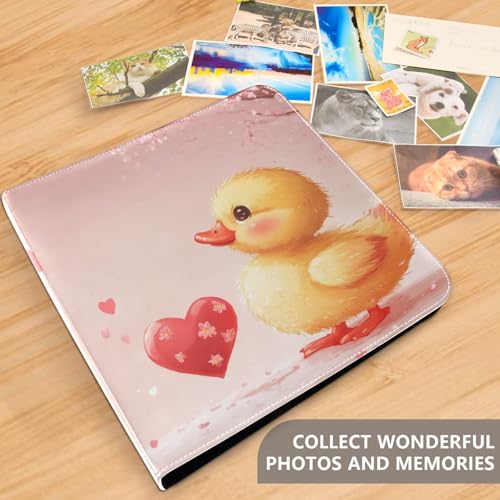 Álbum de Fotos Autoadhesivo para Scrapbook con 3 Anillos, 40 Páginas, 11.8x11.2 pulgadas - Cuero PU miniatura 5