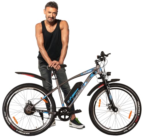 Leader Men E-Power L6 27.5T Electric Cycle, Dual DISC Brake|Front...