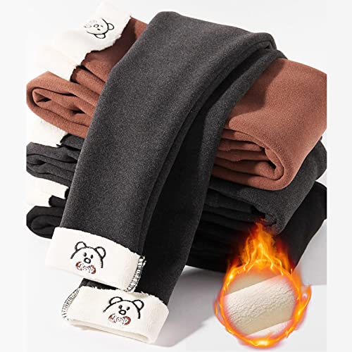 Girls Thermal Tights Girls Fleece Lined Leggings Warm Pants For Kids Toddler Baby Leggings Winter Skinny Thick Pants3