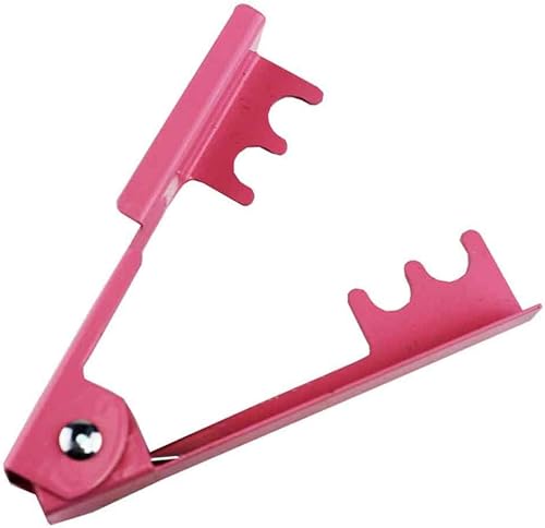 Miniatura 4 de YARDWE 3 unids profesional de hoja de rosa espina pelador herramienta de pelado removedor de espinas herramienta de jardín para rosas (rosa)