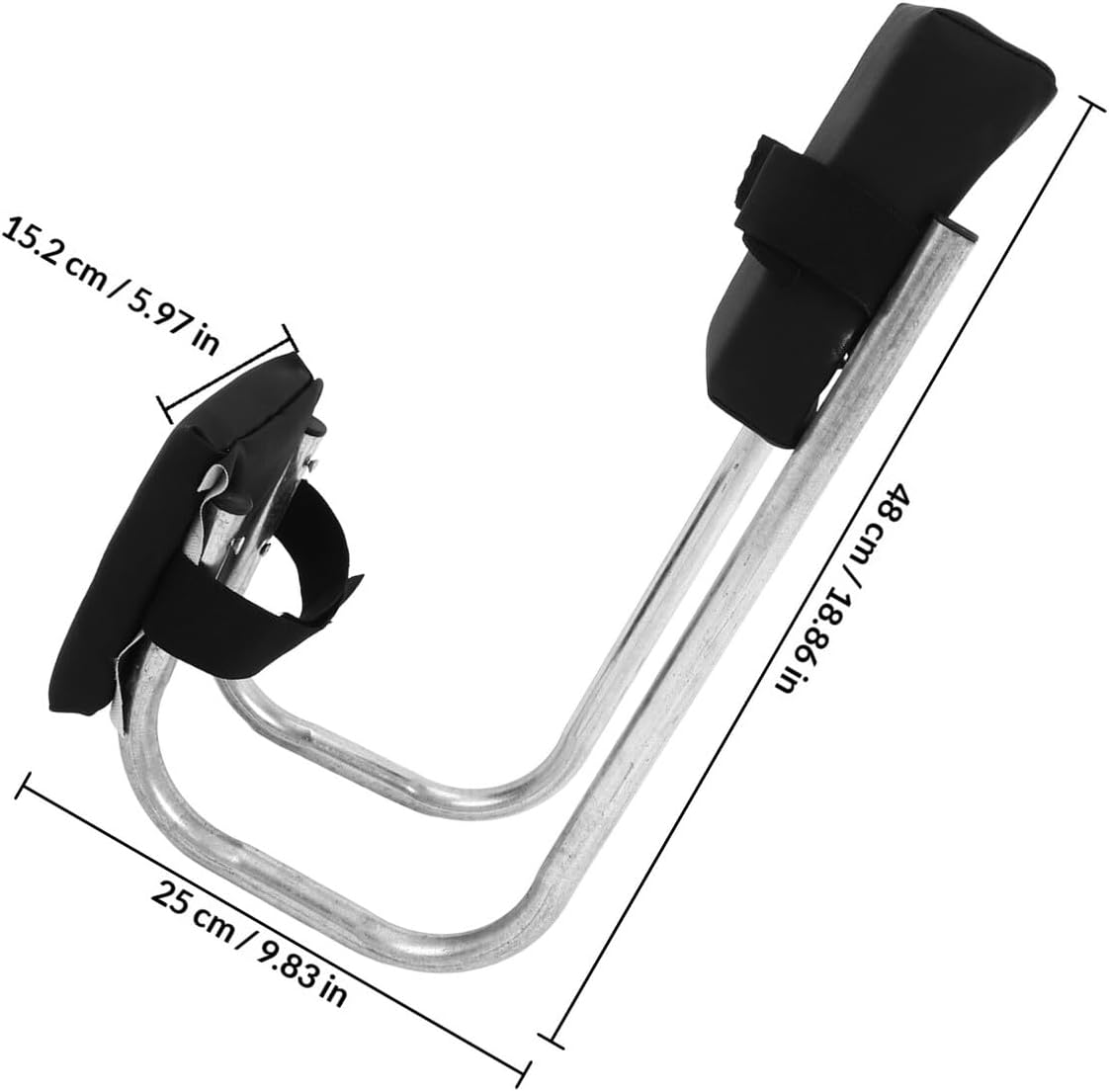 Wearable Garden Knee Seat and Kneeling Device with Thick Foam Pad, Portable 15.2x25x48cm Knee Support for Gardening and Construction Work