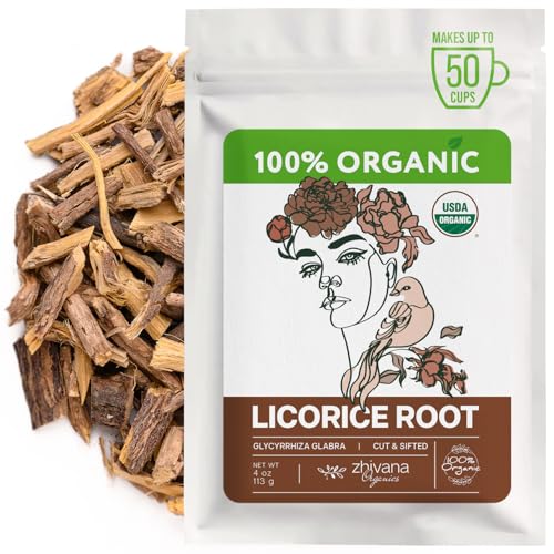 Licorice Root Tea Organic 4 oz. Regaliz Raiz Organico - Naturally Sweet