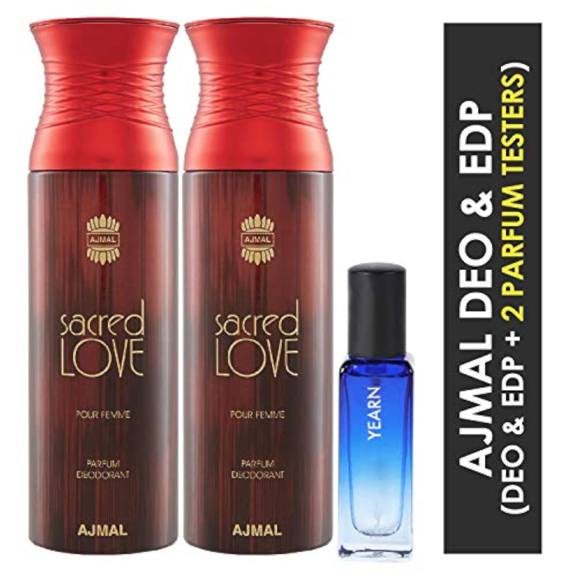 Ajmal Sacred Love & Yearn EDP Pack for Men & Women