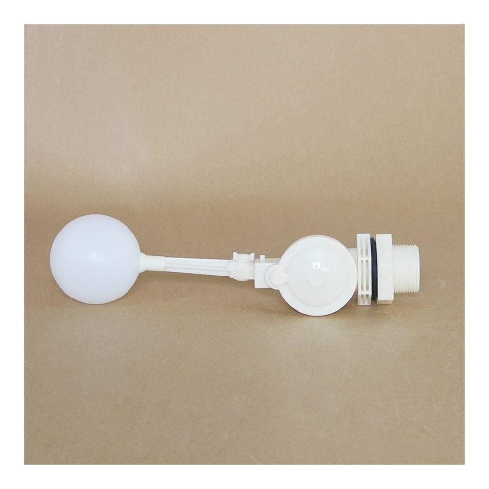 AOXIIUNNH Float Valve Plastic Adjustable Auto Fill Float Ball Valve Water Control Switch for Water Tower Water Tank(DN40)
