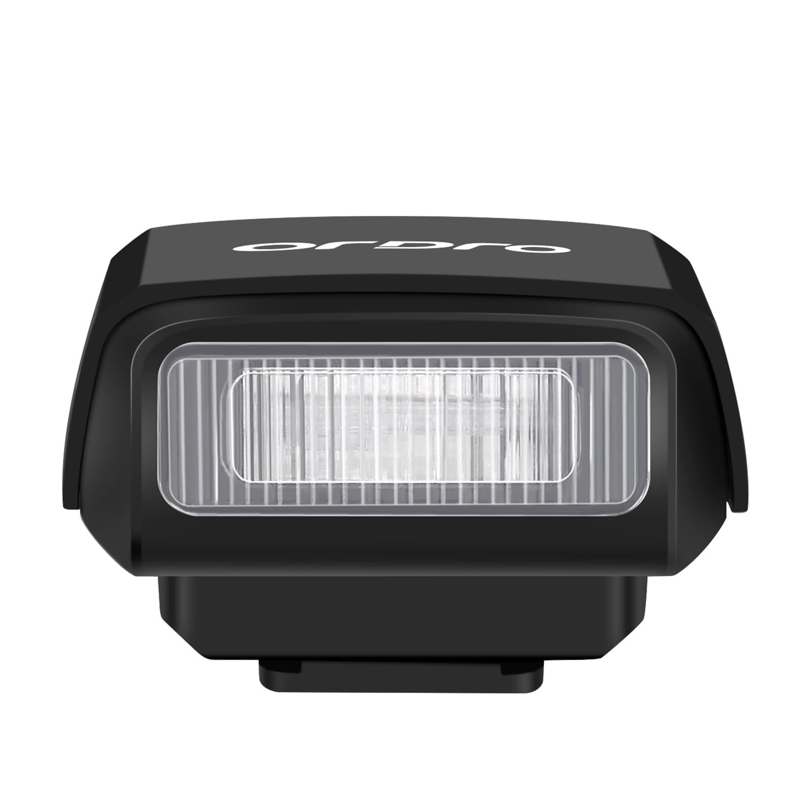 ORDRO Flash de cámara FL-10 Mini flash Speedlite para cámaras de película digital, mini linterna portátil para cámaras DSLR (negro)