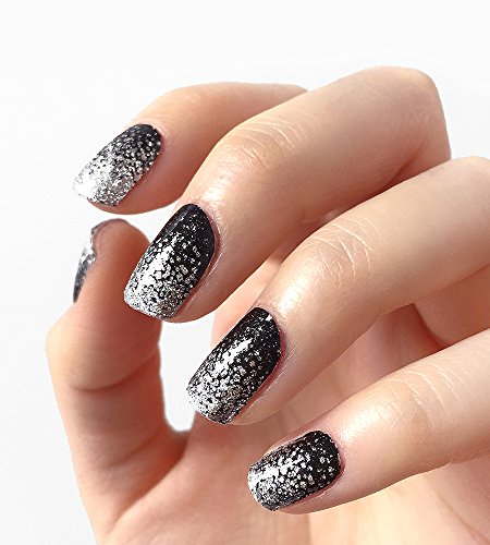 Authentic Incoco Nail Polish 16 Double-ended Strips By It's a Nail -Night OWL