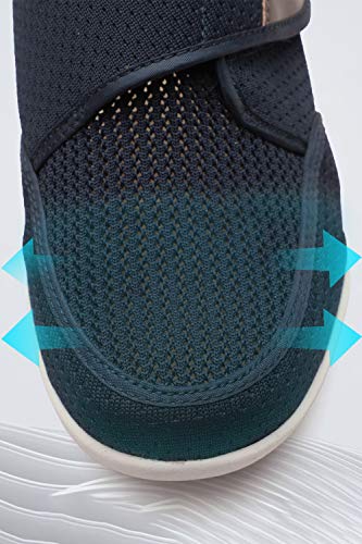 Men's Diabetes Adjustable Sports Shoes with Anti-Slip Soles and Air Cushion Design4