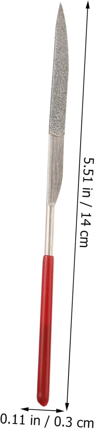 10pcs Ergonomic Eyewear Repair Kit Hand File Tool Set Needle File Cut for Detail Work