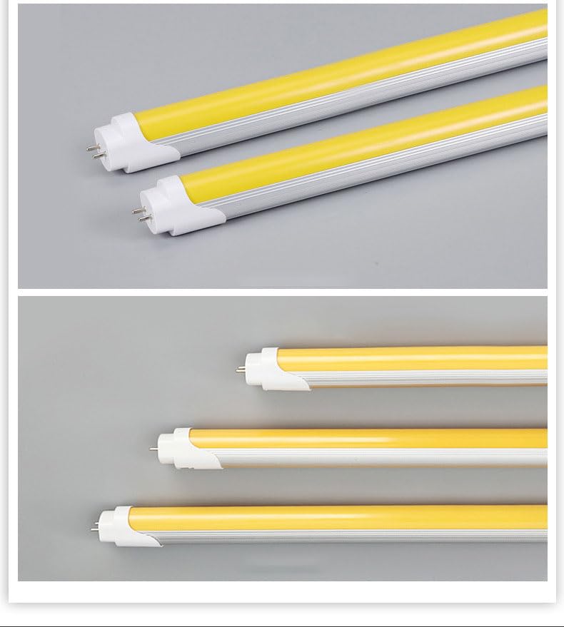 Amazon | 抗UV LED蛍光灯 T8 UV保護 紫外線カット機能付 LEDライト黄色