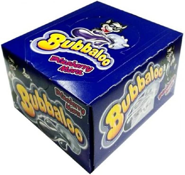 Bubbaloo Blueberry Bubblegum 60 in a box