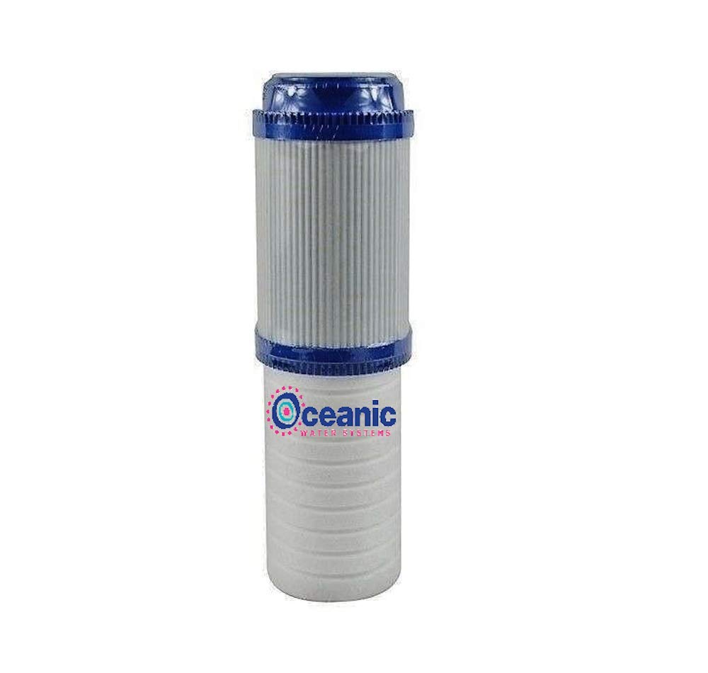 Dual Stage Filter: Sediment + GAC Coconut Granular Activated Carbon Filter 2.5