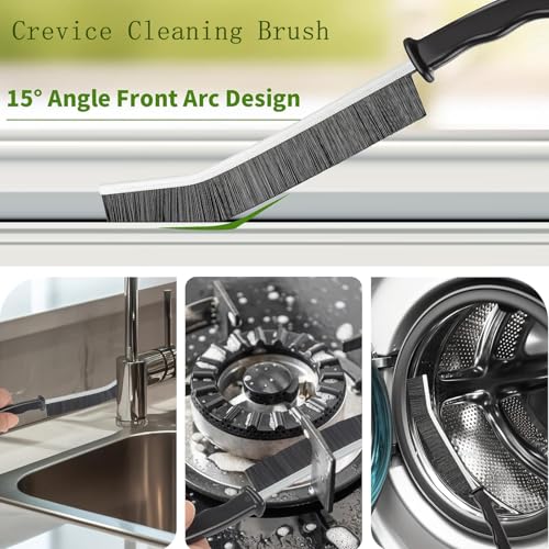 16 Stück Fugenbürste Set, Spaltreinigungsbürste Ecken Reinigungsbürste Abflussbürste Duschloch Reinigungsbürste, Fugenreinigungsbürste Ecken Mehrzweck Cleaning Brush für Fliesen, Badezimmer, Küche