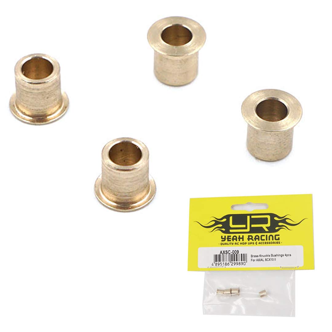 Amazon.com: Yeah Racing Brass Knuckle Bushings 4pcs for AXIAL